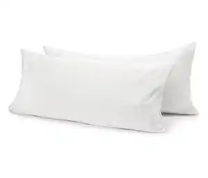 2 Kopfkissen-Schutzbezüge, 80 x 40 cm