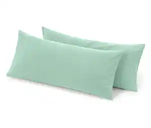 2 Microfaser-Kopfkissenbezüge