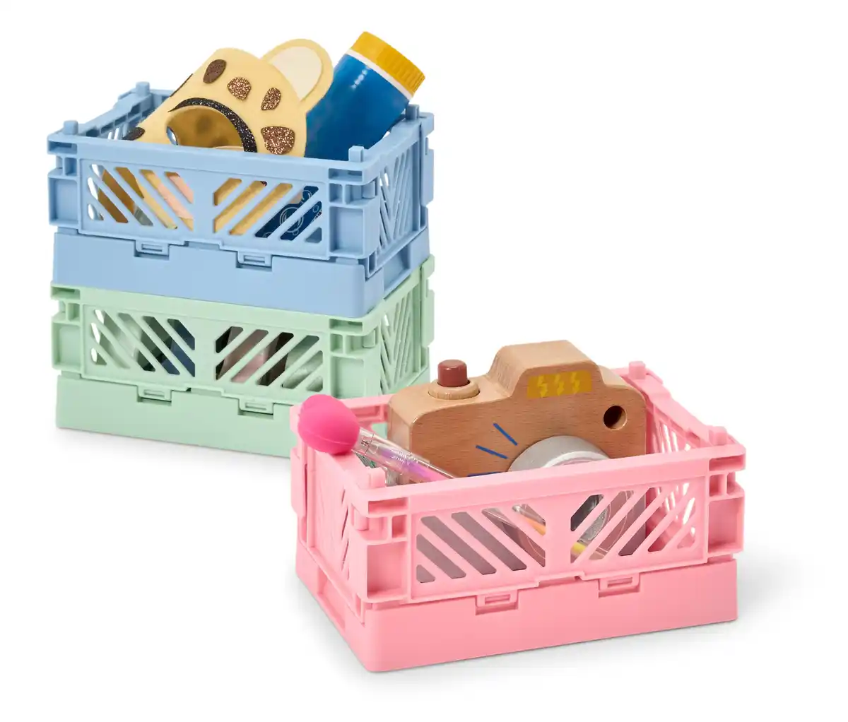 Bild 1 von 3 klappbare Ordnungskisten