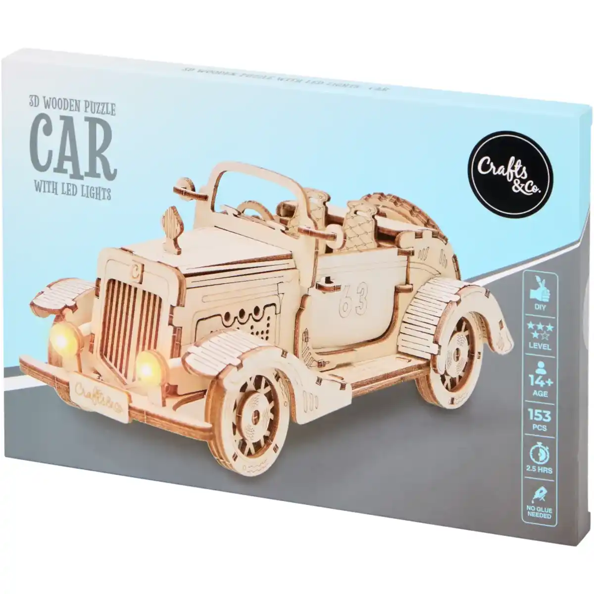 Bild 3 von Crafts & Co 3D-Holzpuzzle mit LED-Beleuchtung