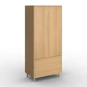 Drehtürenschrank Marlo Eichefarben ca. 100x223x60 cm, Eichefarben