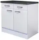 Bild 1 von Küchenunterschrank Alba Weiß, Weiß, Weiß Hochglanz