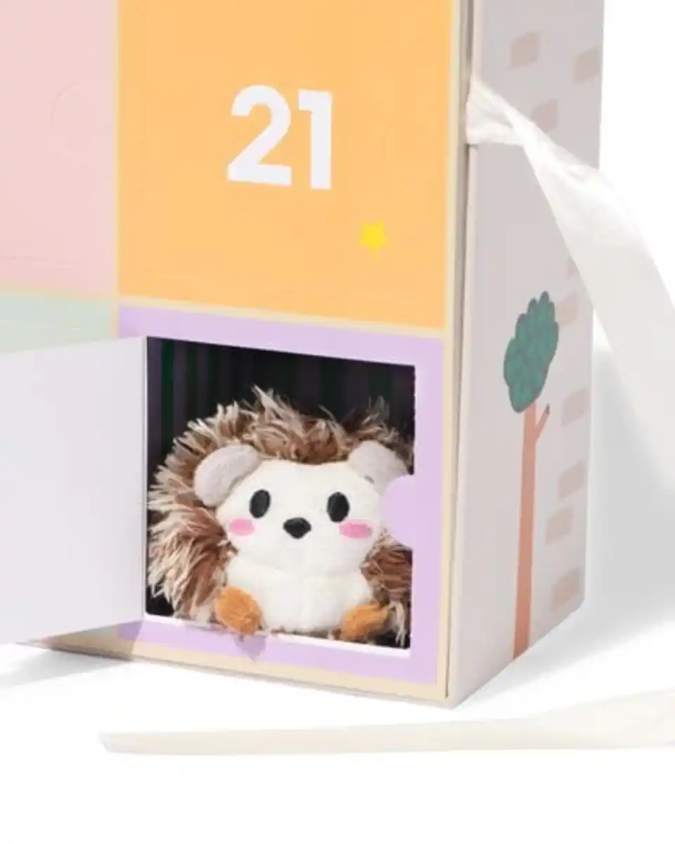 Bild 3 von Plüsch-Überraschungsbox mit 24 versteckten kuscheligen Freunden