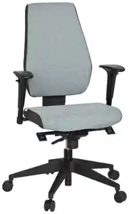 Drehstuhl Pro-Tec 500 Gau/Schwarz, Grau, Schwarz