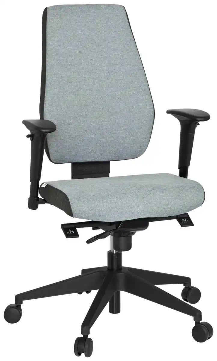 Bild 1 von Drehstuhl Pro-Tec 500 Gau/Schwarz, Grau, Schwarz