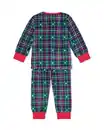 Bild 2 von War Child Baby-Pyjama, Velours, kariert bunt