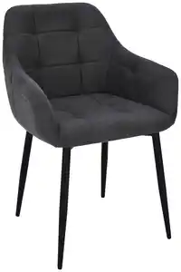 Armlehnstuhl Nino Grau, Grau