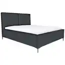 Bild 1 von Mid.you Polsterbett, Dunkelgrau, Holz, Buche, Sperrholz, 160x200 cm, gepolstertes Kopfteil, in verschiedenen Größen erhältlich, Schlafzimmer, Betten, Polsterbetten