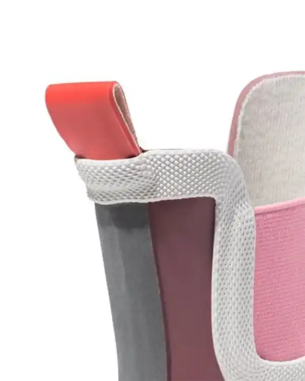 Bild 3 von Baby-Regenstiefel, wasserdicht mit Farbkontrasten rosa