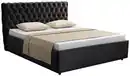 Bild 1 von Polsterbett Katar Schwarz ca. 140x200cm, Schwarz