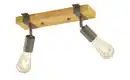 Bild 2 von Paul Neuhaus Deckenstrahler, 2-flammig, Kiefernholz/Metall