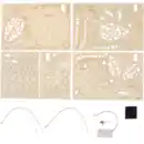 Bild 2 von Crafts & Co 3D-Holzpuzzle mit LED-Beleuchtung