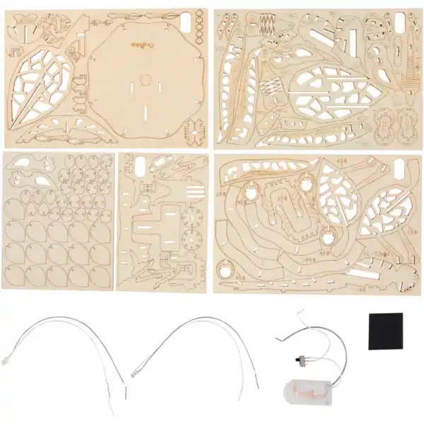 Bild 2 von Crafts & Co 3D-Holzpuzzle mit LED-Beleuchtung