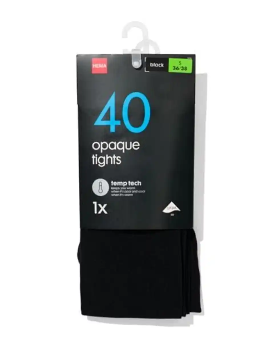 Bild 1 von Strumpfhose, Temptech, 40 Denier schwarz