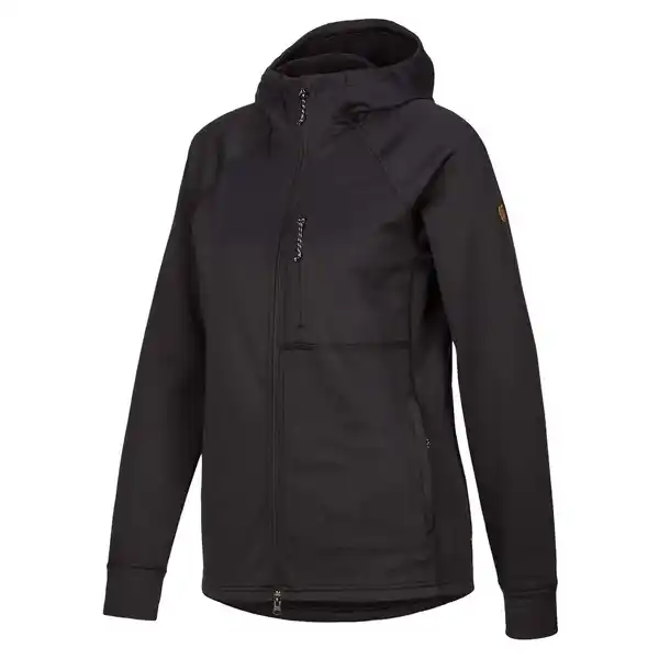 Bild 2 von ABISKO GRID FLEECE HOODIE W Damen - Fleecejacke
