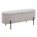 Bild 1 von Livetastic Hockerbank, Taupe, Textil, 110x44x40 cm, Esszimmer, Bänke, Sitzbänke