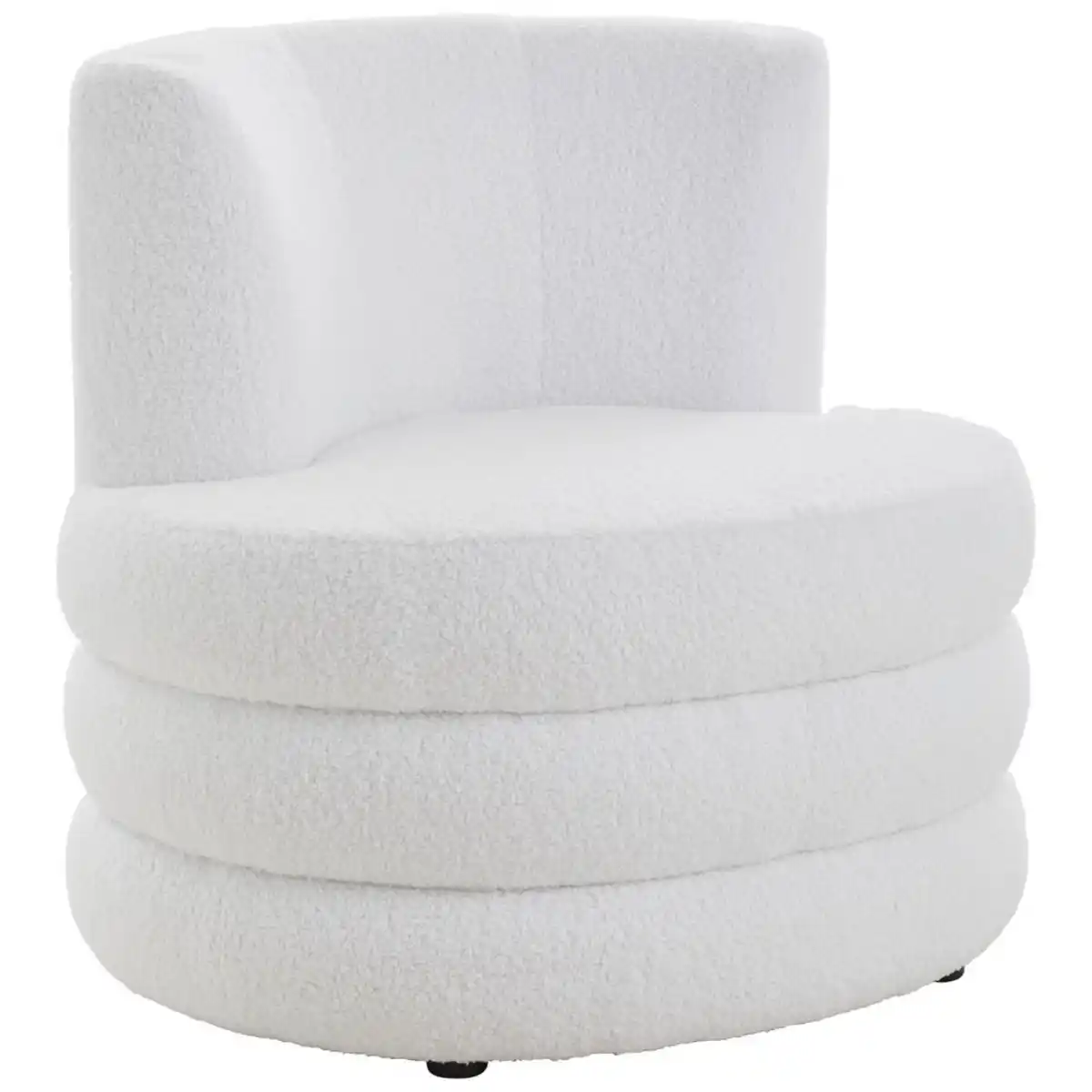 Bild 1 von Livetastic Designsessel Magari, Weiß, Textil, 90x82x85 cm, Made in EU, Wohnzimmer, Sessel, Polstersessel