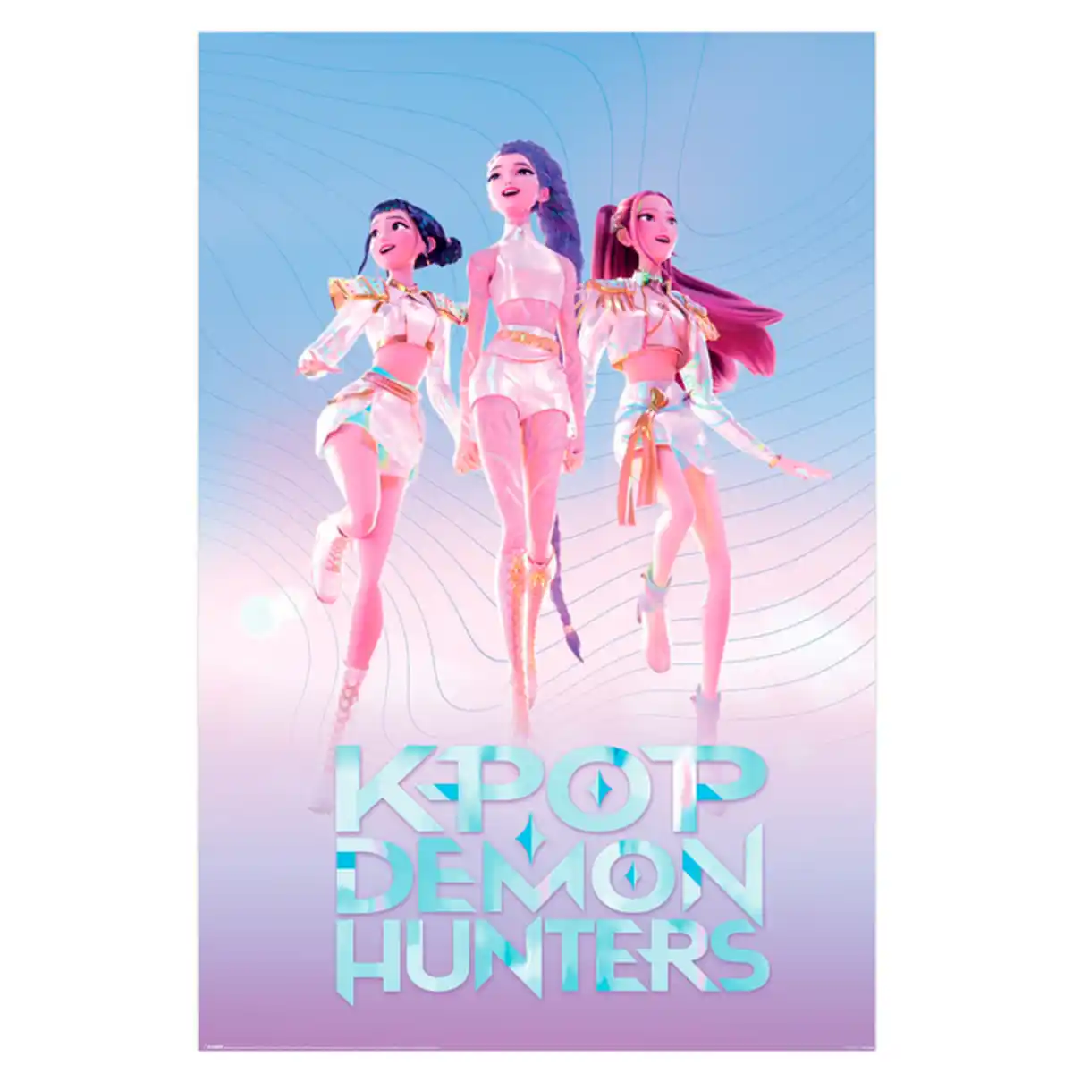 Bild 1 von KPop Demon Hunters - Poster - Huntrix - ca. 90 x 60 cm