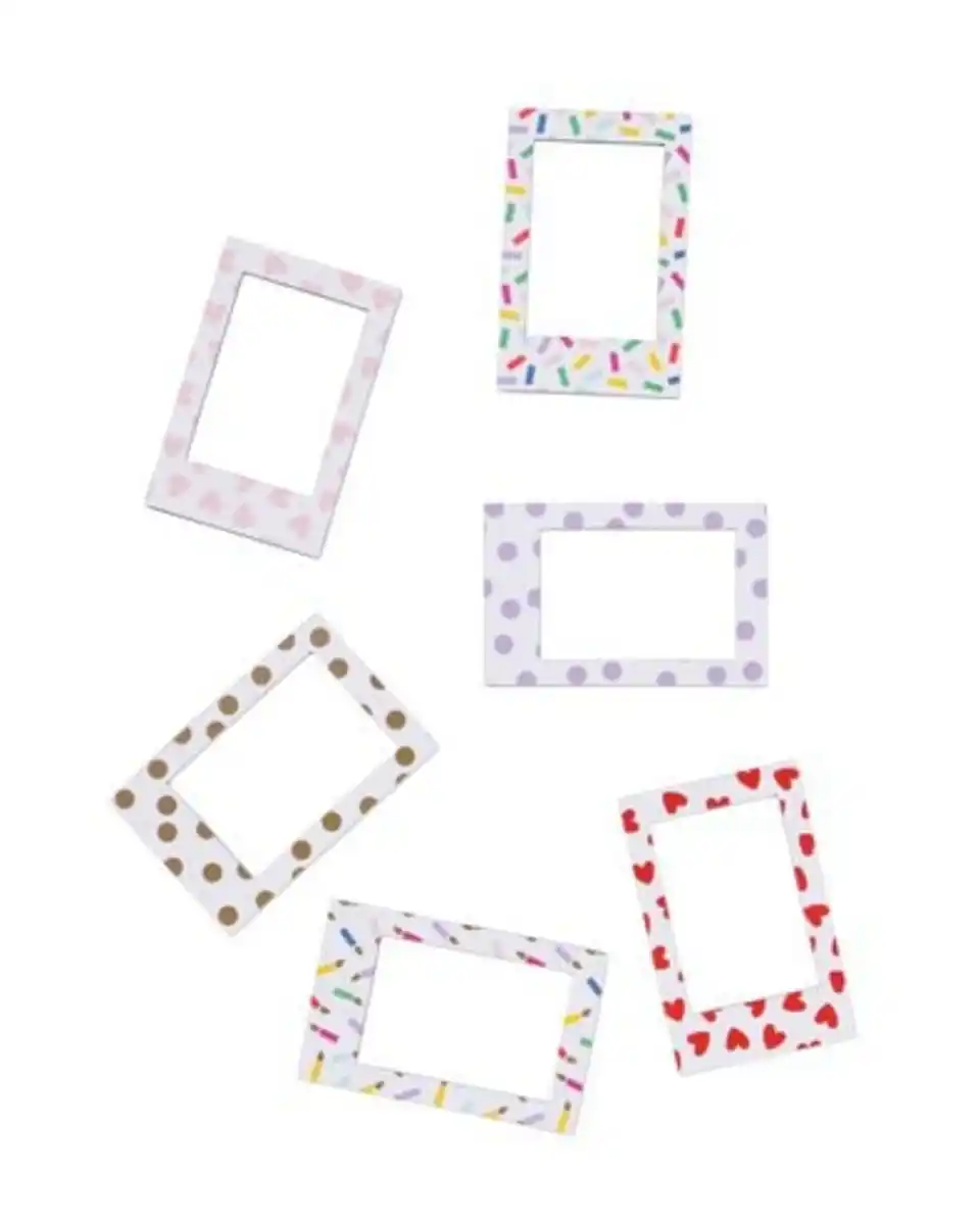 Bild 1 von Magnetische Fotorahmen, Konfetti, 6 Stück