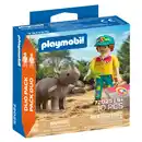 Bild 1 von Playmobil® 72025 - DuoPack Tierpfleger mit Nashorn