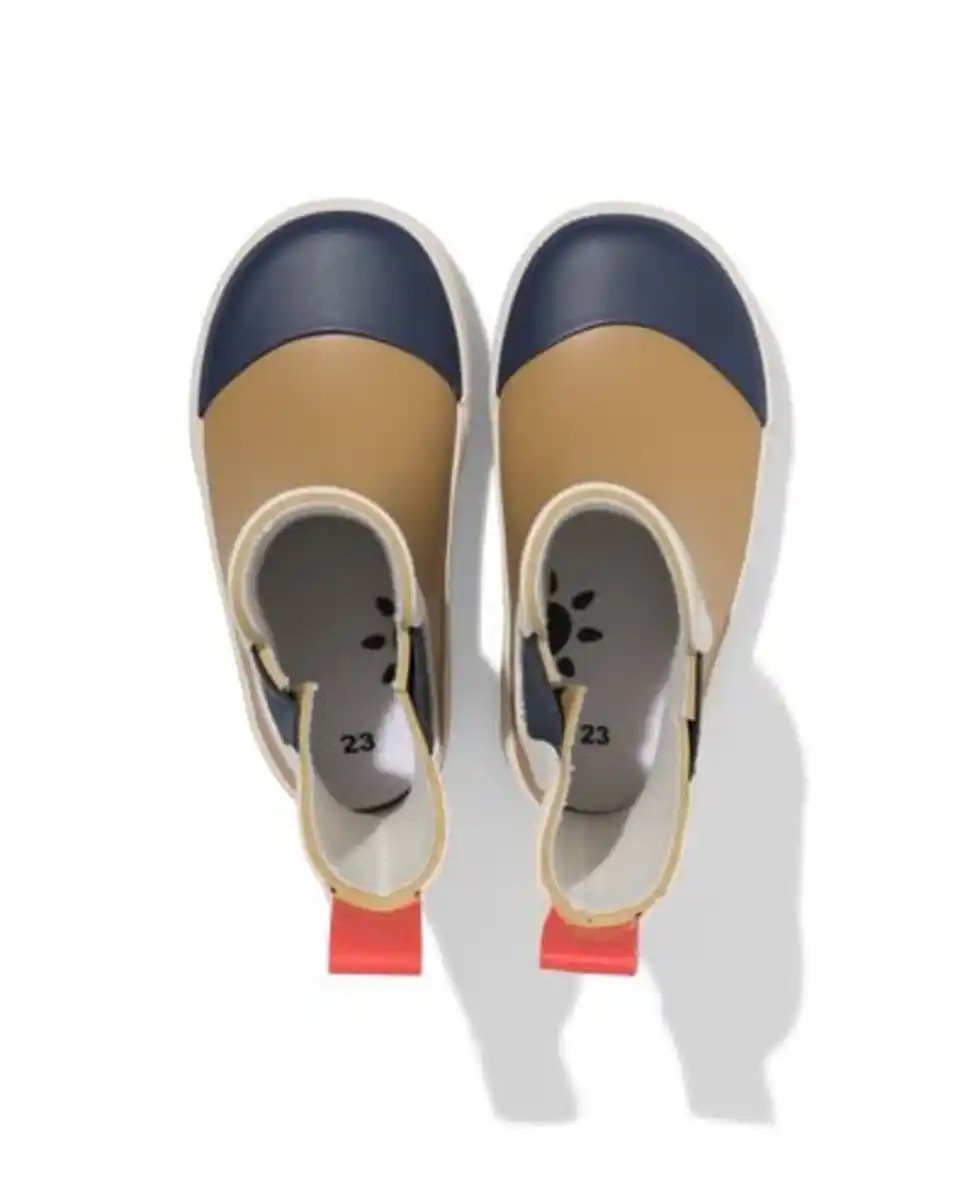 Bild 2 von Baby-Regenstiefel, wasserdicht mit Farbkontrasten blau