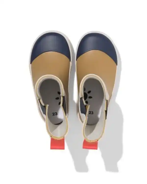 Bild 2 von Baby-Regenstiefel, wasserdicht mit Farbkontrasten blau