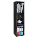 Bild 1 von Mid.you Aktenregal, Schwarz, Holzwerkstoff, 2 Fächer, 34x107x29 cm, Arbeitszimmer, Büroregale, Aktenregale