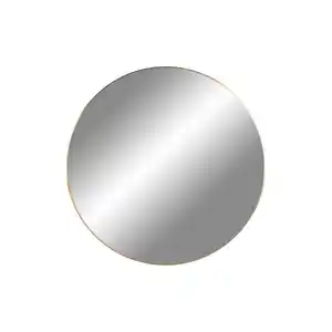 Spiegel Jersey Mirror, Klar, Glas, rund, 40x40x0.5 cm, in verschiedenen Größen erhältlich, Spiegel, Wandspiegel
