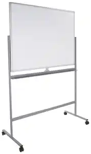 Whiteboard Multiboard Silberfarben/Weiß, Silberfarben, Weiß