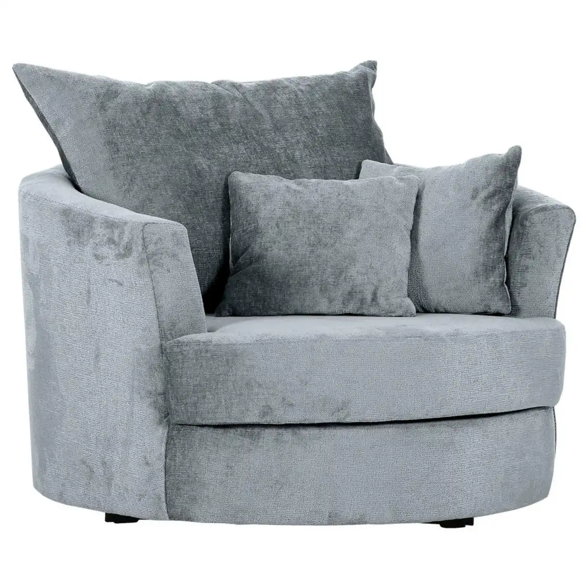 Bild 1 von Carryhome Sessel, Hellblau, Textil, Füllung: Polyester, Schaumstoffflocken,Polyester, Schaumstoffflocken, 115x72x115 cm, Sitzfläche 360° drehbar, Wohnzimmer, Sessel, Polstersessel