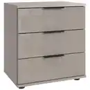 Bild 1 von Boxxx Nachtschrank, Grau, Sahara, Kunststoff, 3 Schublade(n) Schubladen, 52x58x38 cm, Made in Germany, Schlafzimmer, Nachttische