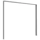 Bild 1 von Carryhome Passepartoutrahmen, Graphit, Sahara, Holzwerkstoff, 183x213x12 cm, Schlafzimmer, Kleiderschränke, Schranksysteme