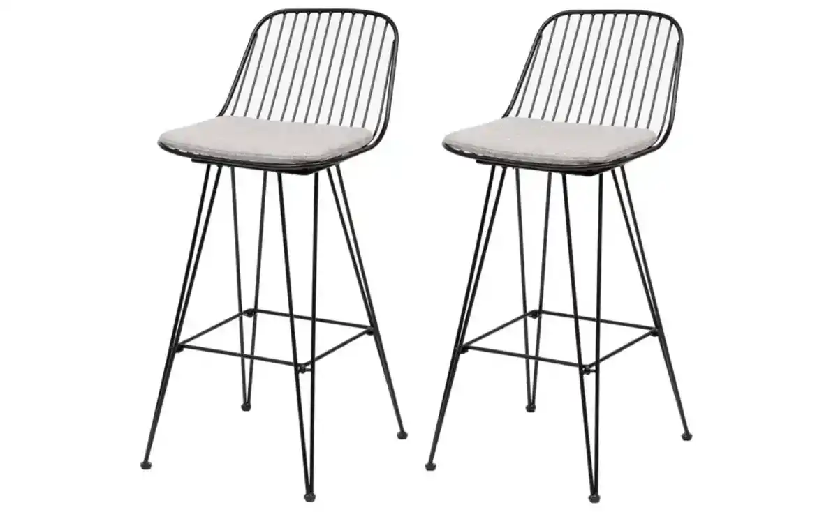 Bild 2 von Barhocker 2er-Set Tabchester