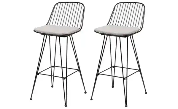 Bild 2 von Barhocker 2er-Set Tabchester