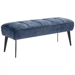 Welnova Sitzbank, Dunkelblau, Textil, 133x54x47 cm, Fsc, Reach, Made in EU, Stoffauswahl, Esszimmer, Bänke, Sitzbänke
