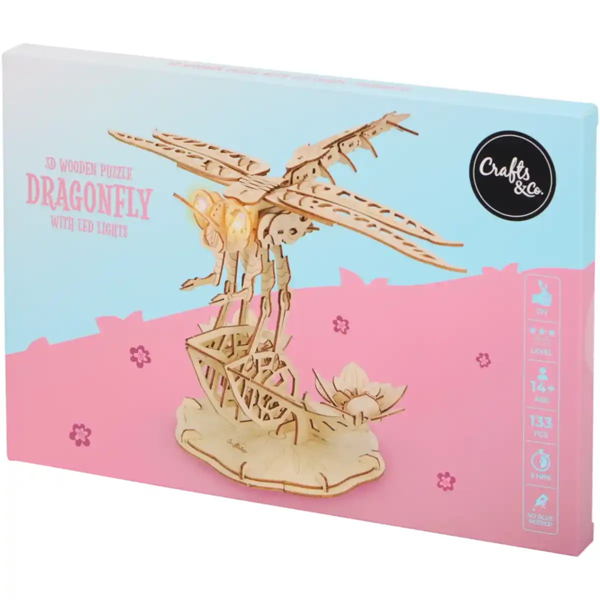 Bild 1 von Crafts & Co 3D-Holzpuzzle mit LED-Beleuchtung