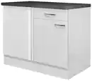 Bild 1 von Eckunterschrank Alba Weiß, Weiß, Weiß Hochglanz