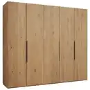 Bild 1 von Valnatura Drehtürenschrank, Erle, Wildeiche, Holz, Erle, Wildeiche,Erle, massiv, 6 Fächer, 251.9x223.3x62 cm, Goldenes M, Typenauswahl, umfangreiches Zubehör erhältlich, in verschiedenen Größen