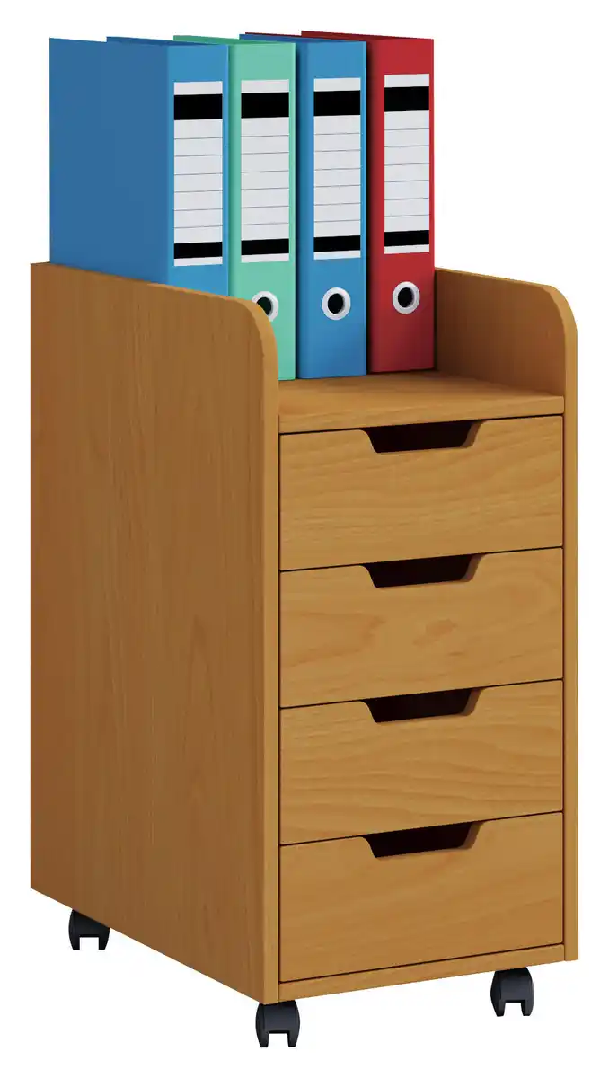 Bild 1 von Rollcontainer Konal Mini Buchefarben, Buchefarben