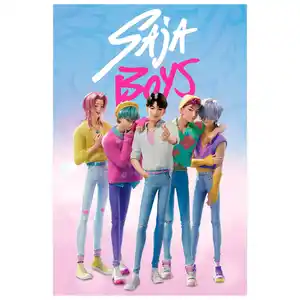 KPop Demon Hunters - Poster - Saja Boys - ca. 90 x 60 cm