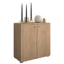 Bild 1 von Mid.you Kommode, Sonoma Eiche, Holzwerkstoff, 1 Fächer, 70x74x40 cm, Wohnzimmer, Kommoden & Sideboards, Kommoden