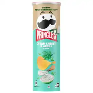 Pringles Cream Cheese & Herbs 165g