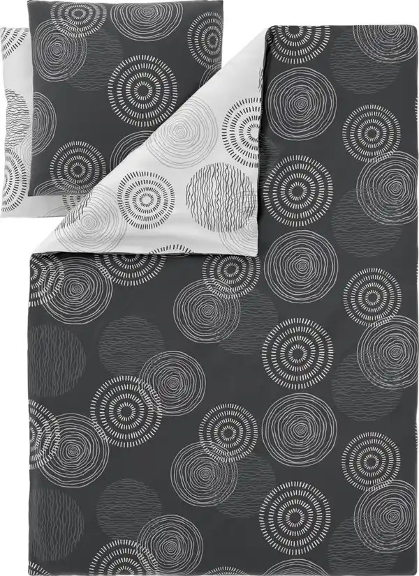 Bild 4 von LIV&BO® Renforcé-Wendebettwäsche-Set ca. 200 x 220 cm, 3-teilig