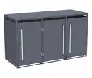 Bild 1 von Mülltonnenbox mit Trethebel für 3 Mülltonnen á 240 l