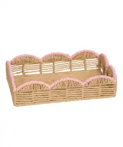 Dekotablett Frühling, naturfarben