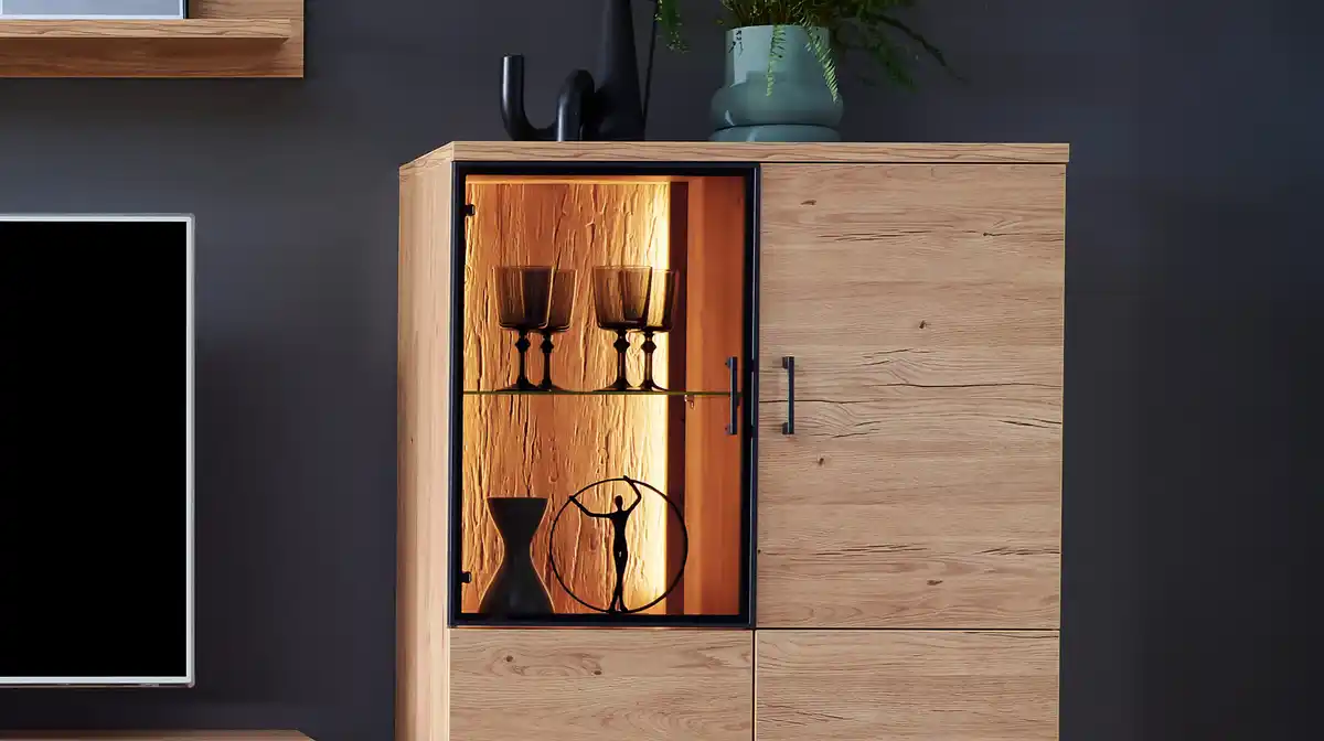 Bild 1 von LED Streifenbeleuchtung Highboard - 2er Set - OLSBERG