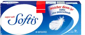 SOFTIS Taschentücher, 15 x 9-St.-Packg.
