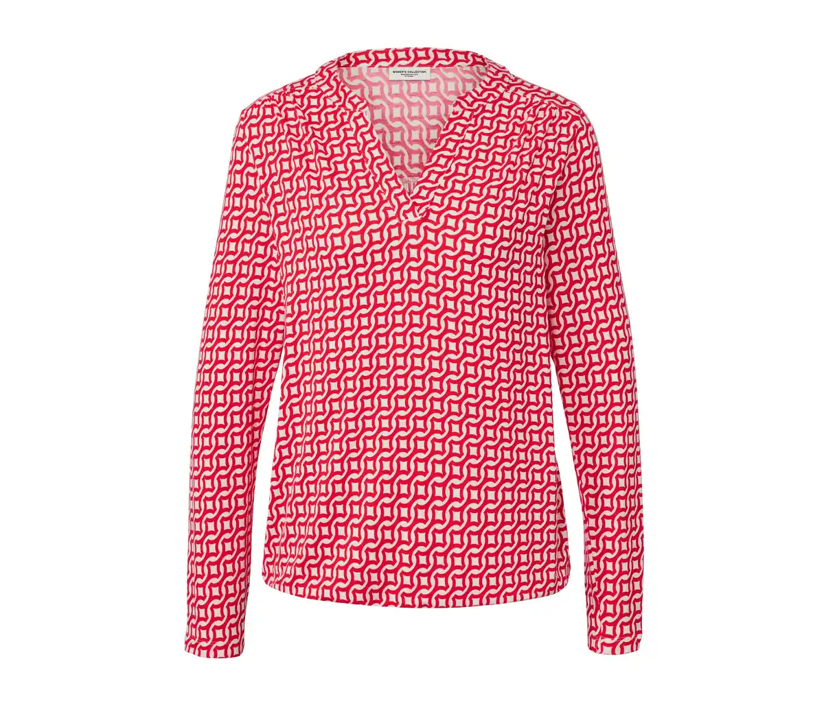 Bild 1 von Bedrucktes Blusenshirt, rot