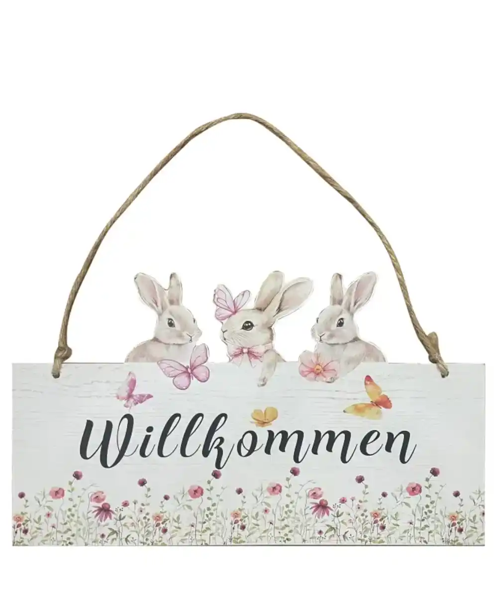 Bild 1 von Wandschild Ostern, bunt