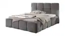 Bild 1 von Polsterbett 180 x 200 cm grau Bettkasten Chenille - SANDRIN